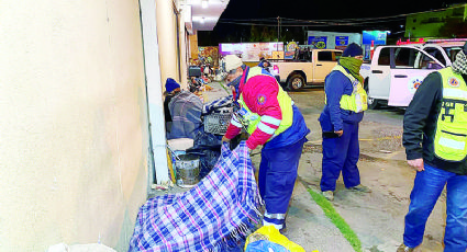 Alistan albergues por el intenso frío; familias de bajos recursos son quienes más padecen