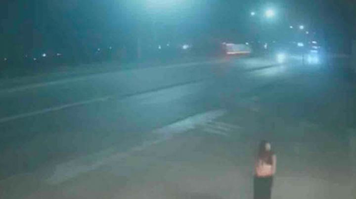 Captan fantasma cerca de donde encontraron cuerpo de Debanhi; aseguran que es su espíritu | VIDEO