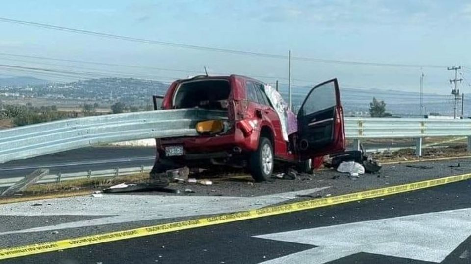 La imagen del estado final de la camioneta es desgarradora.