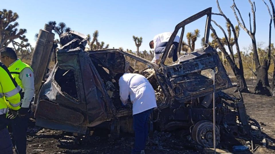 El chofer de la pipa murió en el lugar del accidente