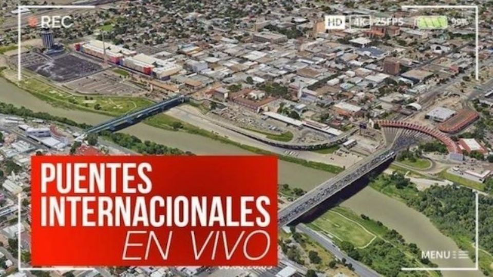 Los puentes internacionales presentan gran flujo esta mañana