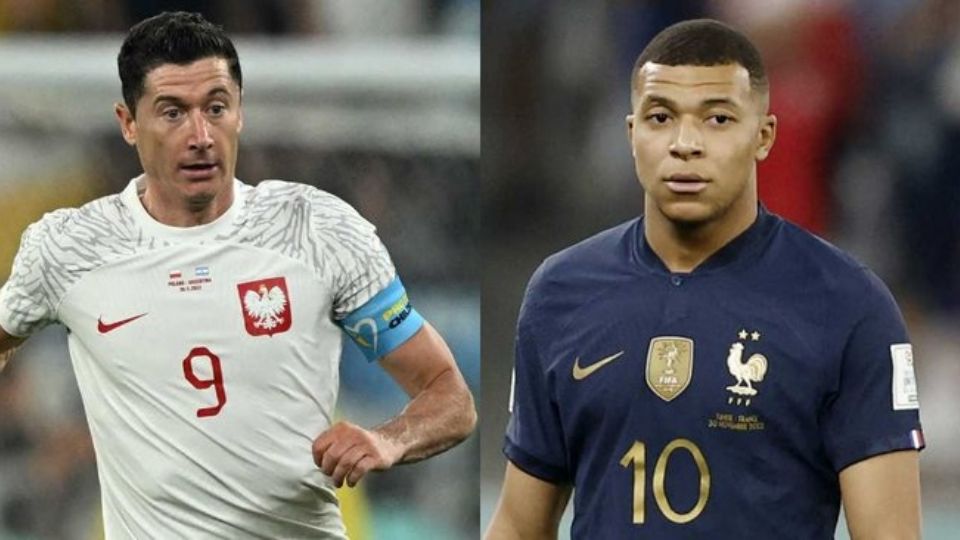 Frente a frente, dos jugadores explosivos: Lewandowski y Mbappé