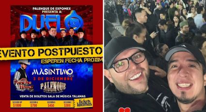 Posponen concierto de Duelo en Nuevo Laredo y vocalista se va a ver a Bad Bunny