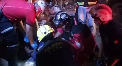 Albañil es herido tras caerle barrote de concreto en Nuevo León