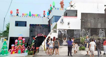 Del terror a la esperanza: vuelven casas decoradas a Nuevo Laredo; ahora con espíritu navideño