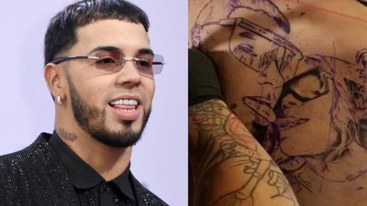 Anuel AA llora frente a su novia al quitarse tatuaje de Karol G