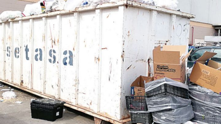 Industria y comercio saturados de basura