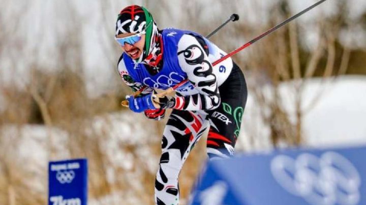 Mexicano Jonathan Soto termina en el puesto 94 prueba de esquí en Beijing 2022