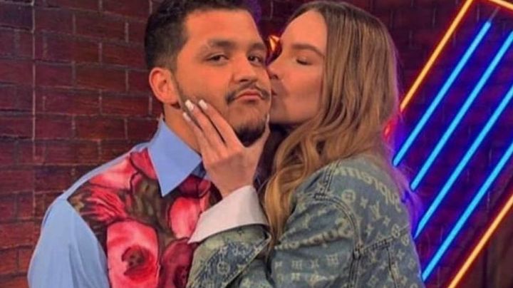 Belinda aparece con el rostro cubierto y corriendo a toda velocidad (VIDEO)