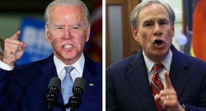 Biden y Abbott traen 'pleito ranchero' por el muro fronterizo