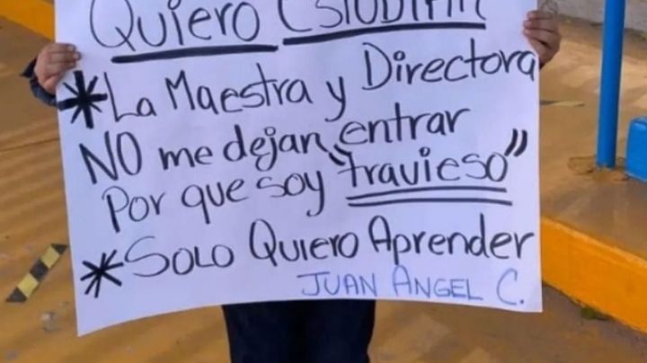 Prohíben entrada a niño a la escuela por "travieso"; familia denuncia abuso