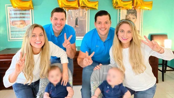 Increíble: Gemelas se casan con gemelos y tienen hijos idénticos al mismo tiempo
