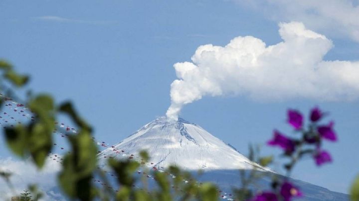 CENAPRED: Volcán Popocatépetl registra 23 exhalaciones y 1 sismo volcanotectónico