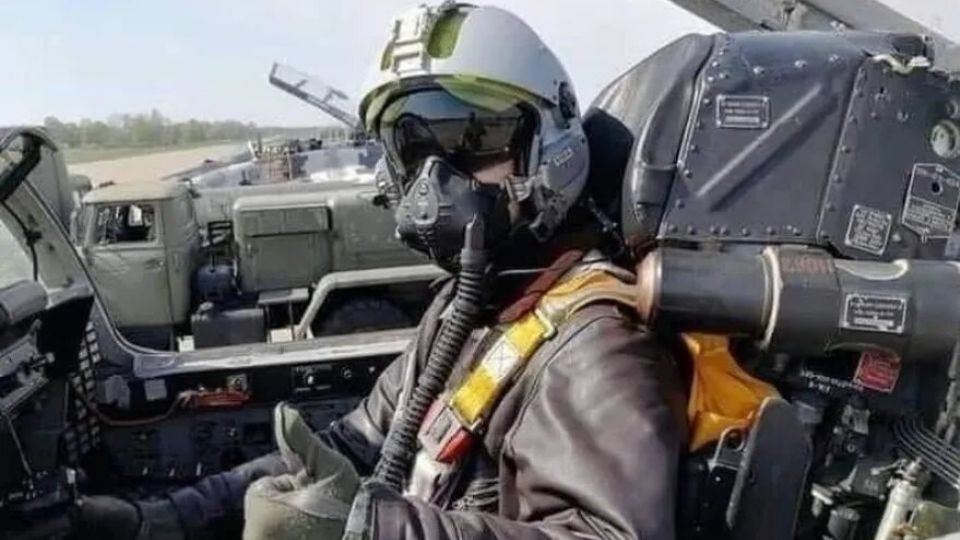 El expresidente de Ucrania Petro Poroshenko compartió una imagen del supuesto piloto.