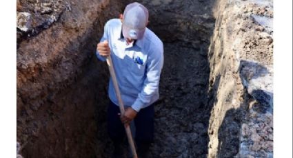 Falla en obra estatal los deja sin agua