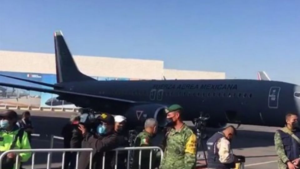 Avión de la Fuerza Aérea Mexicana despega rumbo a Ucrania