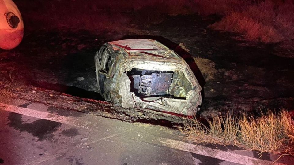 Un hombre falleció calcinado el 3 de febrero en Carretera a Piedras Negras