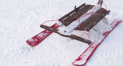 Niño con su trineo muere atropellado cuando disfrutaba de la nieve que dejó la tormenta invernal