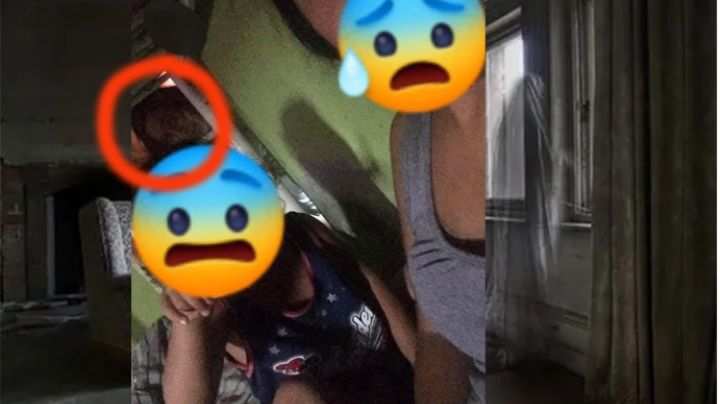 Mujer neolaredense capta presunta figura paranormal dentro de su domicilio (FOTO).