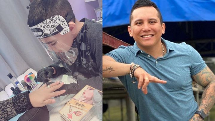 Gabrielito "el niño de las uñas" es invitado por Edwin Luna de la Trakaloza a conocerlo en persona.