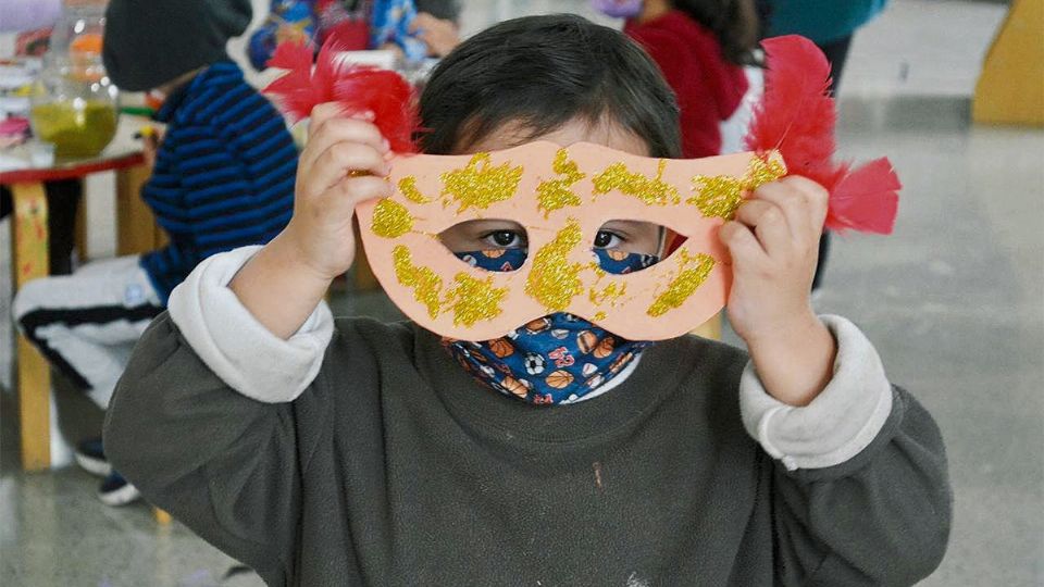 Después de una larga ausencia por la pandemia, los niños regresaron a Estación Palabra.