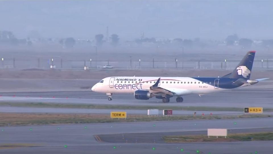 Esta mañana despegó el primer vuelo comercial en el Aeropuerto Internacional Felipe Ángeles.