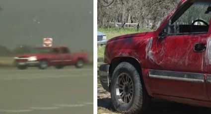 Joven texano de 16 años cuenta su experiencia cuando el tornado volteó su camioneta roja