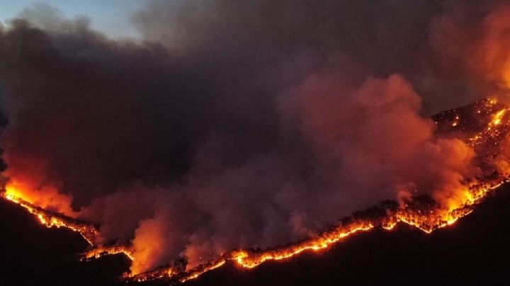 Incendio en Sierra Santiago, Nuevo León, consume 800 hectáreas
