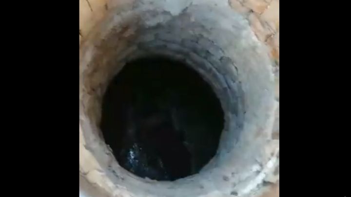 Abuelito cae en alcantarilla de Nuevo León; fue hospitalizado