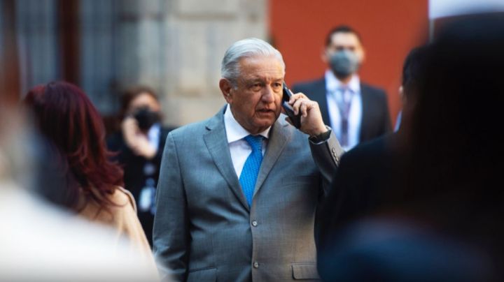 Así vivió López Obrador el sismo en la Mañanera en Palacio Nacional