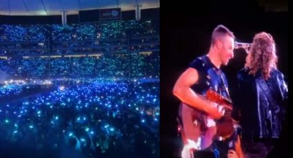 Coldplay y Fher, de Maná, cantan ‘Rayando el Sol’ en Guadalajara