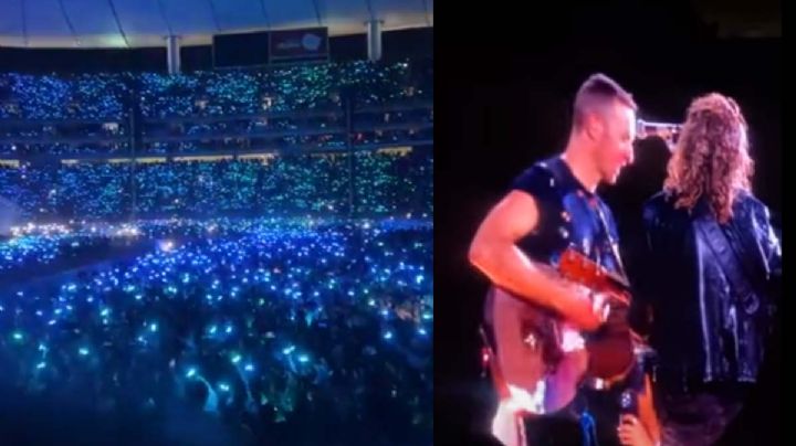 Coldplay y Fher, de Maná, cantan ‘Rayando el Sol’ en Guadalajara