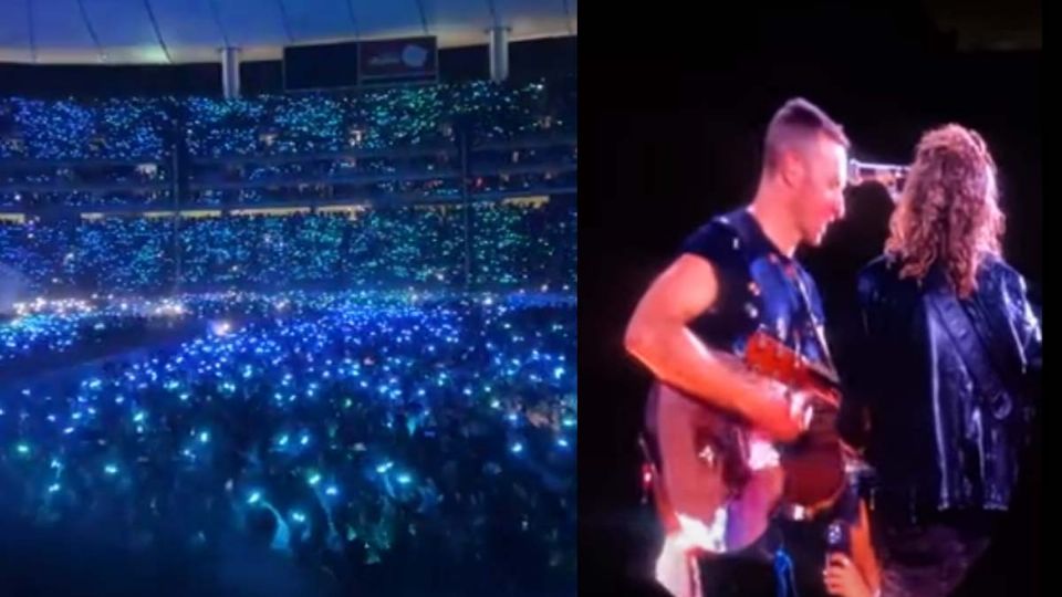 El increíble momento se llevó los aplausos del público en el concierto, quienes acompañaron a esos dos grandes artistas mientras cantaban la popular canción