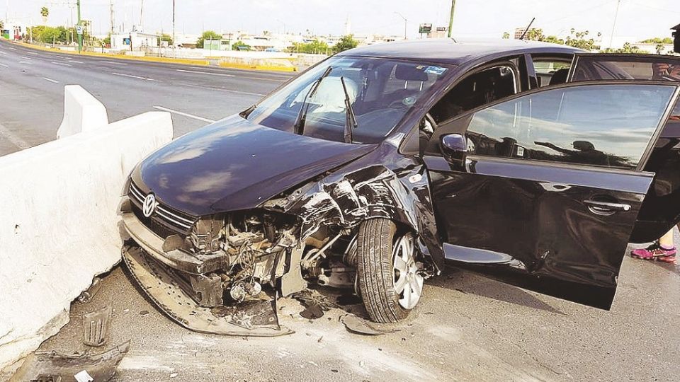 El accidente se registró el martes por la mañana a la altura de la avenida Pedro J. Méndez, cerca de la plataforma del Puente Internacional II Juárez-Lincoln