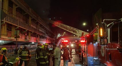 Jalisco: Incendio consume el Mercado San Juan de Dios