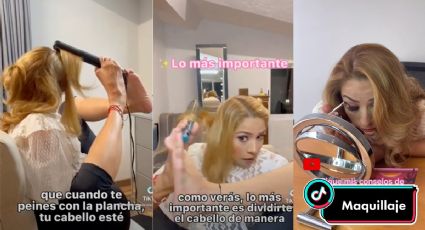 ¡Inspirador! Adriana Macías"la mujer sin brazos" hace un tutorial de peinado con ondas VIDEO