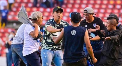 Violencia en el estadio de Querétaro empaña petición de la paz mundial de la Liga MX