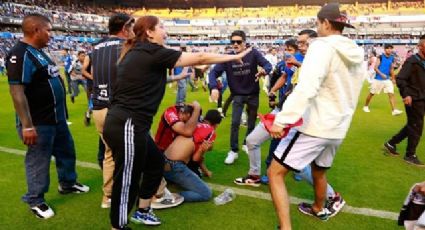 Suman 26 heridos por batalla campal en estadio La Corregidora; reiteran no hay muertos