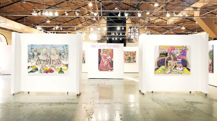 Engalana Laura Hernández exposición 'Code-switching'