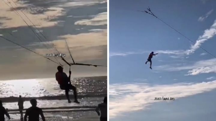 Video: ¡Impactante! turista cae de parapente en Sinaloa; fiscalía estatal investiga el caso