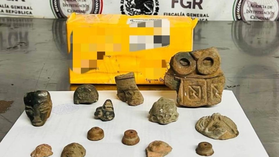 Gracias a una denuncia anónima se llevó a cabo el incauto del material, el cual se catalogó perteneciente a la cultura Teotihuacana