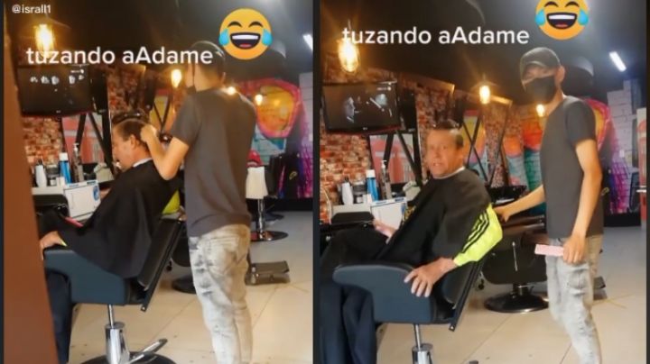 "Vete de aquí": Joven se burla de corte de pelo de Alfredo adame y él explota