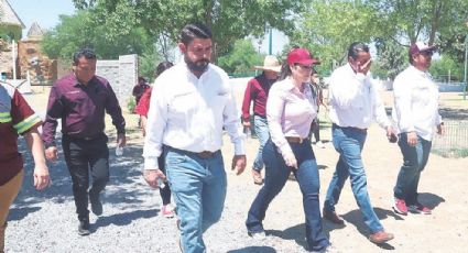 Supervisa Carmen Lilia Canturosas avances en parques