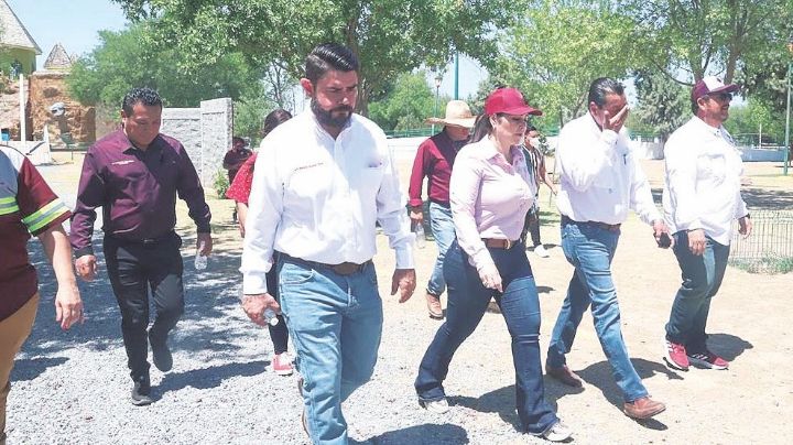 Supervisa Carmen Lilia Canturosas avances en parques