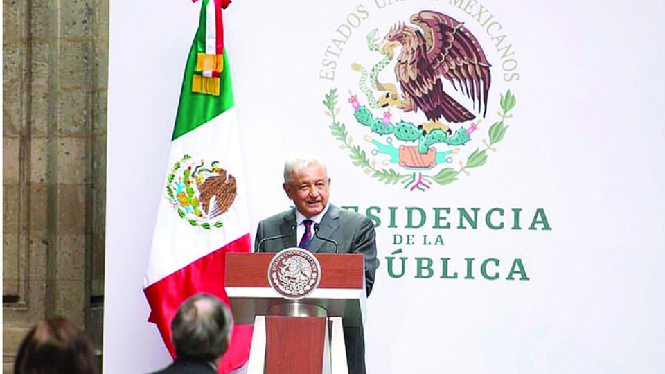 AMLO da mensaje de 100 días del cuarto año de mandato