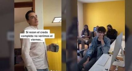 "Descansan el Viernes Santo, si rezan el credo" empresa promete a sus empleados (VIDEO)