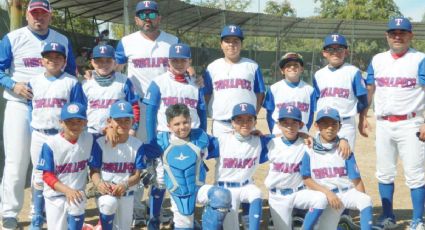 Liga Tamaulipeca de Nuevo Laredo, categoría 9-10 años, gana su primer partido