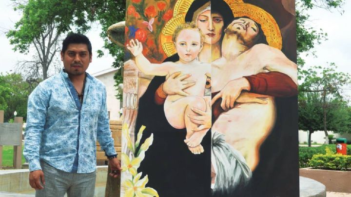 Artistas de ambos Laredos viven la Fe con arte