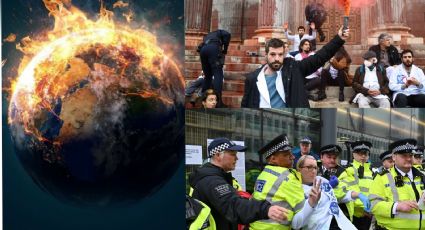 Científicos son arrestados por manifestarse "La catastrofe climática es el presente" VIDEO