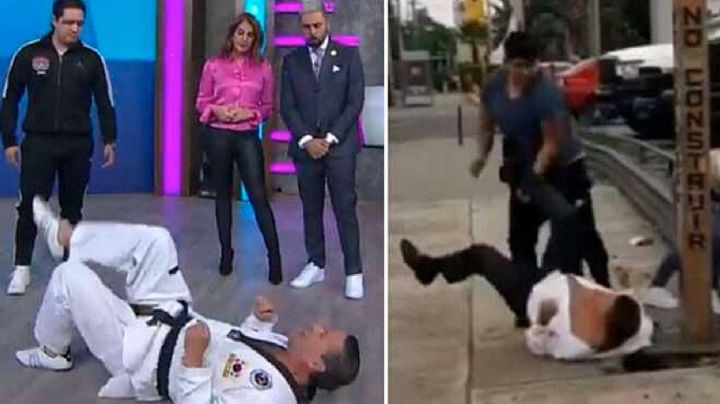 Alfredo Adame patenta sus "patadas de bicicleta" para que no se las puedan copiar